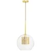 Pakabinamas šviestuvas Toolight Stiklo šviestuvas Gold Loft APP554-1CP 20cm