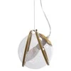 Pakabinamas šviestuvas Toolight Šviestuvas APP1089-1CP GOLD TRANSPARENT