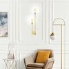Sieninis šviestuvas Toolight Šviestuvas APP1148-2W auksinis
