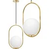 Pakabinamas šviestuvas Toolight Šviestuvas APP473-1CP Gold