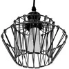 Pakabinamas šviestuvas Toolight Šviestuvas APP941-1CP Set Juodas 36cm