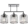 Pakabinamas šviestuvas Toolight Šviestuvas GLAMOUR CHROM 3xE27 392228
