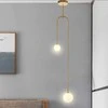 Pakabinamas šviestuvas Toolight Šviestuvas Gold APP964-2CP