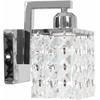Sieninis šviestuvas Toolight Šviestuvas krysztolo CHROME APP543-1W