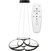 Pakabinamas šviestuvas Toolight šviestuvas LED APP793-CP Juodas FLAT