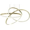 Pakabinamas šviestuvas Toolight šviestuvas LED APP815-CP Node Gold