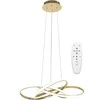 Pakabinamas šviestuvas Toolight šviestuvas LED APP815-CP Node Gold