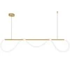 Pakabinamas šviestuvas Toolight šviestuvas LED APP854-CP Long Gold