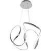 Pakabinamas šviestuvas Toolight Šviestuvas LED + nuotolinio valdymo pultas chrominis APP385-CP