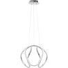 Pakabinamas šviestuvas Toolight Šviestuvas LED + nuotolinio valdymo pultas chrominis APP385-CP