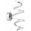 Sieninis šviestuvas Toolight Šviestuvas LED SPRING APP828-W CHROME