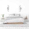 Sieninis šviestuvas Toolight Šviestuvas LED SPRING APP828-W CHROME