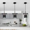 Pakabinamas šviestuvas Toolight Šviestuvas lubinis APP1145-1CP Juodas Rose Gold