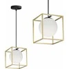 Lubinis šviestuvas Toolight Šviestuvas lubinis APP1165-1CP GOLD Baltas