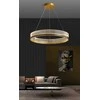 Lubinis šviestuvas Toolight Šviestuvas lubinis APP1190-CP Gold 60cm