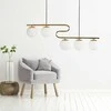 Lubinis šviestuvas Toolight Šviestuvas lubinis APP1599-5CP Gold