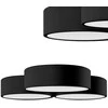 Lubinis šviestuvas Toolight Šviestuvas lubinis APP878-C Triple Juodas 3x40cm