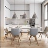 Lubinis šviestuvas Toolight Šviestuvas lubinis BUFFO Gray