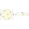 Pakabinamas šviestuvas Toolight Šviestuvas lubinis Classic APP874-C Gold 50 cm