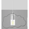 Lubinis šviestuvas Toolight Šviestuvas lubinis debeselis Cloud Gray