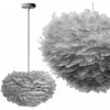 Pakabinamas šviestuvas Toolight Šviestuvas lubinis iš plunksnu Gray APP334-3CP