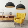 Lubinis šviestuvas Toolight Šviestuvas lubinis Juodas 50cm APP379-1CP