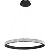 Lubinis šviestuvas Toolight Šviestuvas lubinis LED APP1512-CP Juodas