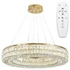 Lubinis šviestuvas Toolight Šviestuvas lubinis LED APP1568-CP Gold 60cm