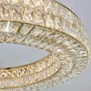 Lubinis šviestuvas Toolight Šviestuvas lubinis LED APP1569-CP Gold 80cm