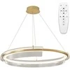 Lubinis šviestuvas Toolight Šviestuvas lubinis LED APP1672-CP GOLD
