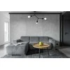 Lubinis šviestuvas Toolight Šviestuvas lubinis LOFT APP736-3C Juodas