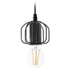 Lubinis šviestuvas Toolight Šviestuvas lubinis Loft juodas shine APP595-1CP