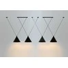 Pakabinamas šviestuvas Toolight Šviestuvas lubinis Loft juodas shine APP548-2CP