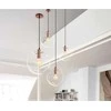 Lubinis šviestuvas Toolight Šviestuvas lubinis stiklino Lassi Rose Gold 25 cm