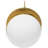 Pakabinamas šviestuvas Toolight Šviestuvas lubinis stiklo akrilo rutulys Baltas/Gold APP481-1CP