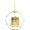 Pakabinamas šviestuvas Toolight Šviestuvas lubinis stiklo Gold Loft APP556-1CP 30cm