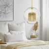 Pakabinamas šviestuvas Toolight Šviestuvas lubinis stiklo Gold Loft APP556-1CP 30cm