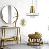 Pakabinamas šviestuvas Toolight Šviestuvas lubinis stiklo Gold LED APP553-1CP