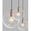 Pakabinamas šviestuvas Toolight Šviestuvas lubinis stiklo LASSI 20+25+30 cm