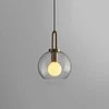 Pakabinamas šviestuvas Toolight Šviestuvas lubinis stiklo rutuliai 20cm APP629-1CP