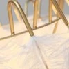 Pakabinamas šviestuvas Toolight Šviestuvas lubinis su plunksnomis Gold APP662