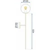 Sieninis šviestuvas Toolight Šviestuvas sieninis Gold 52cm APP578-1W