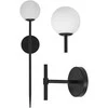 Sieninis šviestuvas Toolight Šviestuvas sieninis Juodas 52cm APP577-1W
