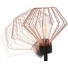 Sieninis šviestuvas Toolight Šviestuvas sieninis metalinis Loft Rose Juodas APP534-1W