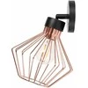 Sieninis šviestuvas Toolight Šviestuvas sieninis metalinis Loft Rose Juodas APP534-1W