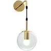 Sieninis šviestuvas Toolight Šviestuvas sieninis stiklo Gold APP685-1W