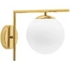 Sieninis šviestuvas Toolight Šviestuvas sieninis stiklo rutulys Gold APP674-1W