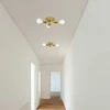 Toolight Trivietis lubinis šviestuvas Plafond Metalinis Gold APP704-3C