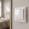 Toolight Viengubas Jungiklis Su Rėmeliu Oste Jnh006-w Baltas