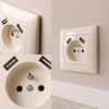 Toolight Viengubas Lizdas Su Įžeminimu + 2x Usb-a Oste Jnh003-g rusvai gelsvas